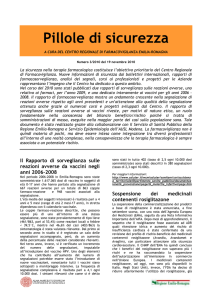 Pillole di sicurezza_3_2010 - Ordine dei Farmacisti di Bologna