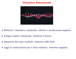 Dinamica delle rotazioni