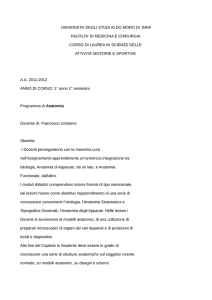 universita` degli studi aldo moro di bari facolta` di medicina e