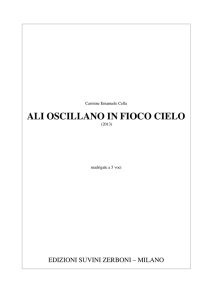 ali oscillano in fioco cielo