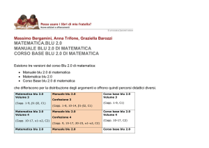 matematica.blu 2.0 manuale blu 2.0 di matematica corso