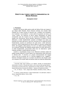 diritti dell`uomo e diritti fondamentali in bruno romano - I-LEX