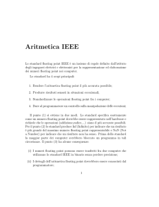 Aritmetica IEEE