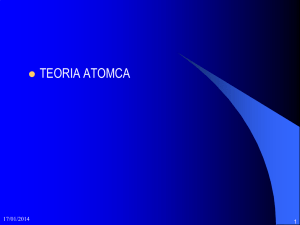 TEORIA ATOMCA