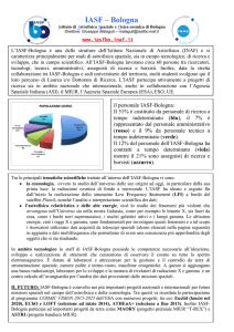 IASF – Bologna - CNR Area della Ricerca di Bologna