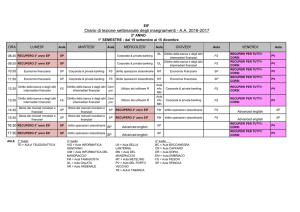 Secondo anno - Economia@UniGe