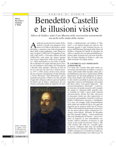 Benedetto Castelli e le illusioni visive