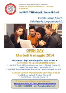 Open day - Istituto agrario Cesena