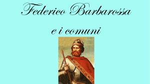 Federico Barbarossa ei comuni