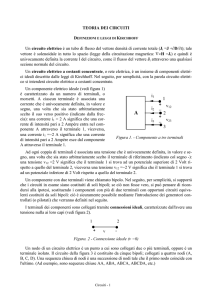 TEORIA DEI CIRCUITI - Dipartimento di Ingegneria dell`Energia