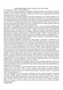 CV Avenia - Federazione Italiana di Sessuologia Scientifica