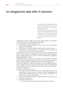 Sul soleggiamento degli edifici di abitazione - circe-iuav