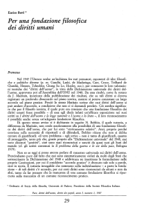 Enrico Berti - 1987 - Centro Diritti Umani