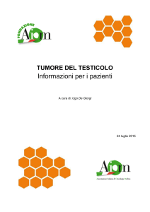 Tumori del testicolo - Home Page