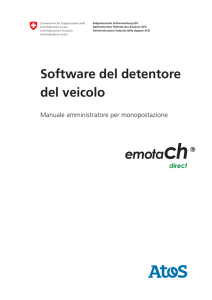 Software del detentore del veicolo Manuale amministratore per