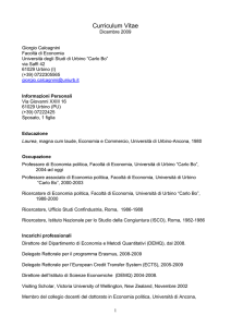 Curriculum Vitae - Confindustria Pesaro Urbino