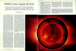 SOHO svela i segreti del Sole