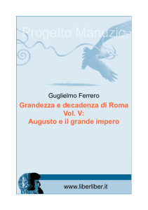 Grandezza e decadenza di Roma Vol. V: Augusto e il