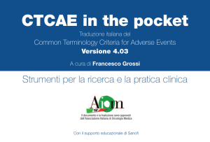 CTCAE in the pocket - giorgiofontana.net