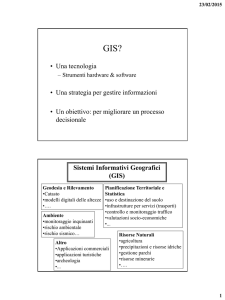 GIS Introduzione (Geologia)