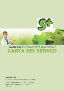 carta dei servizi