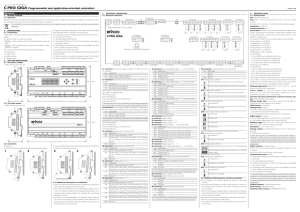 C-PRO GIGA Programmable and application-oriented