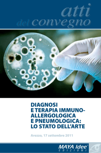Diagnosi e terapia immunoallergologica e pneumologica