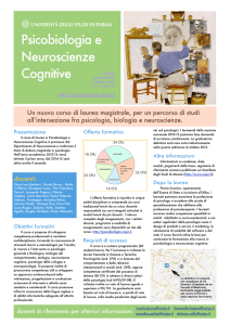 Psicobiologia e Neuroscienze Cognitive