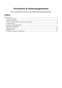 Formulario di elettromagnetismo