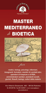 Master Mediterraneo 2010 - Ordine dei Medici di Palermo