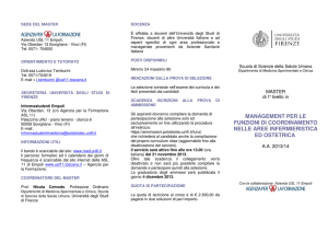 brochure manag 2013-14 - Collegio Ipasvi Siena