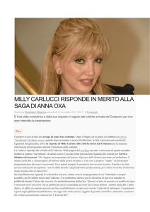 - Milly Carlucci