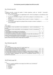 Esercitazione geometria (poligoni inscritti/circoscritti)