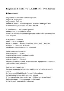 Programma di Filosofia VC A - Liceo Scientifico Statale Ruffini Viterbo