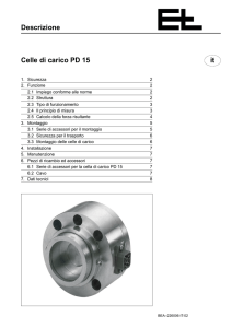 Descrizione Celle di carico PD 15 it