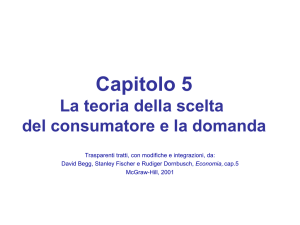 fe EEC 6. teoria della scelta del consumatore