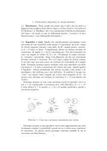 1. Curvatura negativa su spazi metrici 1.1. Disclaimer. Tutto quello