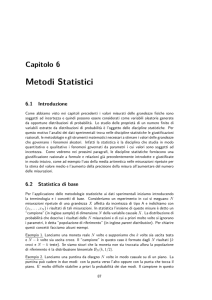 Metodi Statistici