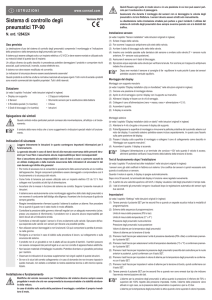 Sistema di controllo degli pneumatici TP-90