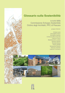 scarica il glossario - Ordine degli Architetti di Pescara
