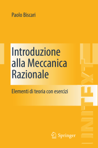 Introduzione alla Meccanica Razionale