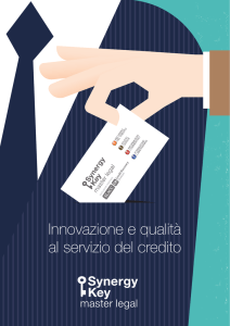 Innovazione e qualità al servizio del credito
