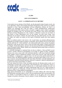 8.2.2001 GIOVANNI FERRETTI KANT