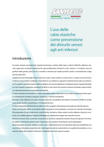 L`uso delle calze elastiche come prevenzione dei disturbi venosi