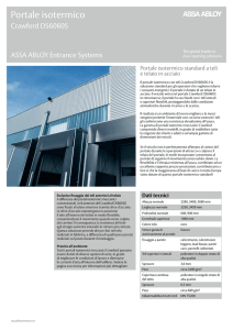 Portale isotermico - ASSA ABLOY Entrance Systems