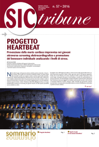 Sic Tribune n. 57 - Società Italiana di Cardiologia