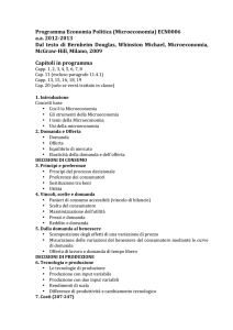 Programma Economia Politica 2012-2013