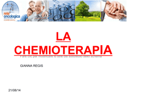 la chemioterapia-1 - Rete Oncologica Piemonte