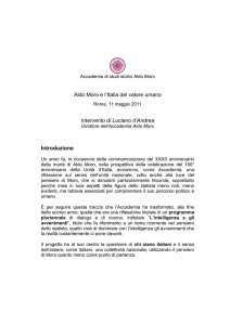 intervento di Luciano d`Andrea