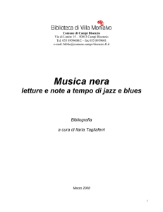 Musica nera mar.2008 - Comune di Campi Bisenzio